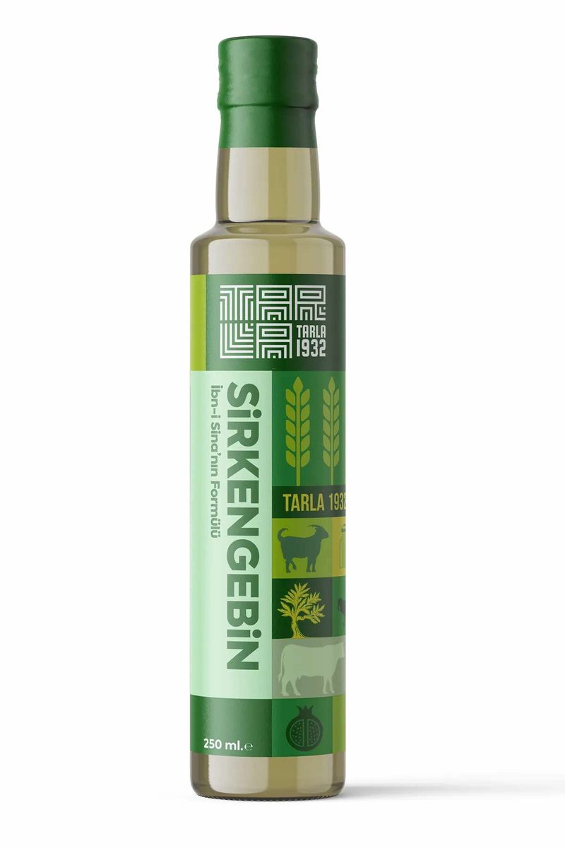 Tarla1932 Sirkengebin – Azijn met Honing & Kruiden – Traditionele Kruidendrank – 250 ml