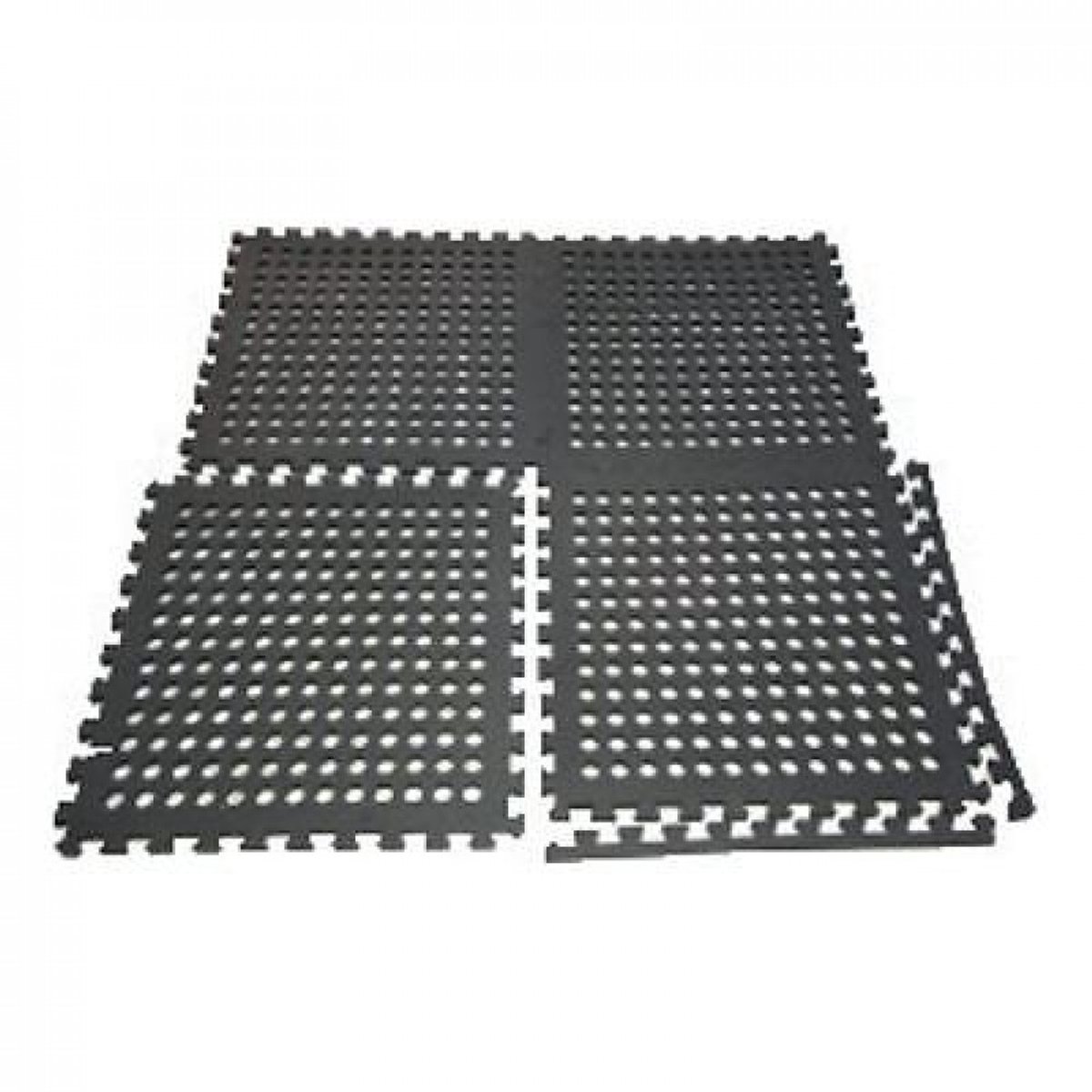 Koppelbare tenttegels incl. randen set a 4