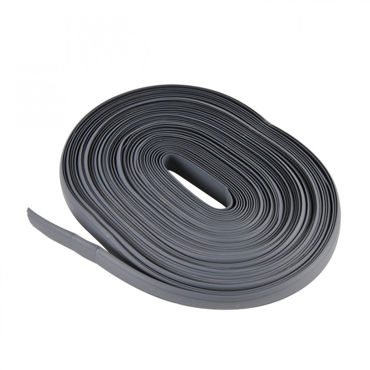 Inlegbies Donkergrijs 12mm 10m