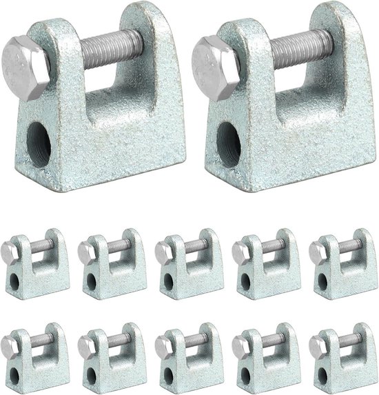 Chapuis VSC5 staalkabelklemmen - verzinkt staal - voor kabeldiameters 12 mm Chapuis VSC5 staalkabelklemmen - verzinkt staal - voor kabeldiameters 12 mm