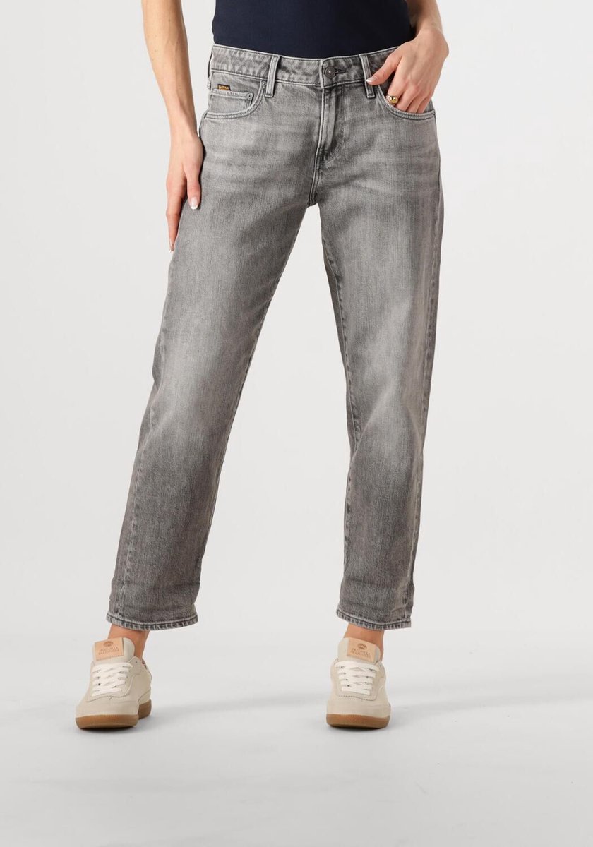 G-STAR Kate Boyfriend Wmn Dames Jeans sun faded gunmetal Grijs
