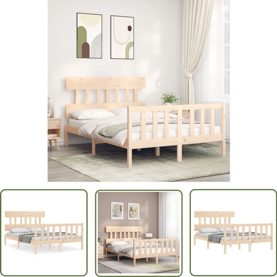 Zinus Robin Bed 80 x 190 cm Bed Frame 20 cm High Bed Frame Made of
