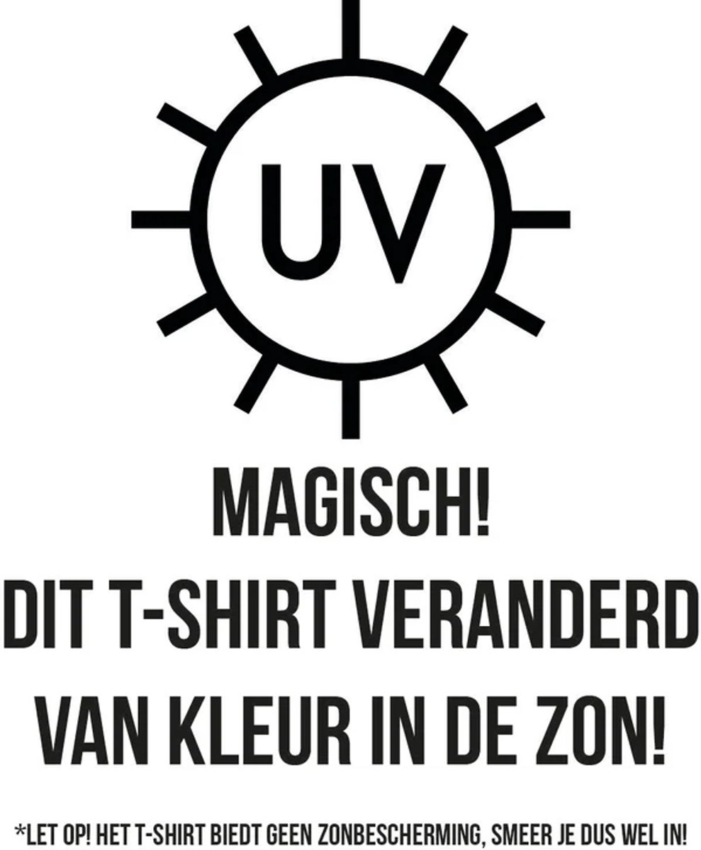 4President Shirtje 4President Magic UV Symbols Kids & Kind Jongens Wit - Maat: — afbeelding 4