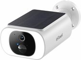 ieGeek 2K Bewakingscamera voor Buiten - Accu en Zonnepaneel - Nachtzicht - PIR Bewegingsdetectie - 2-Weg Audio - Alexa Ondersteuning - 2,4 GHz WiFi