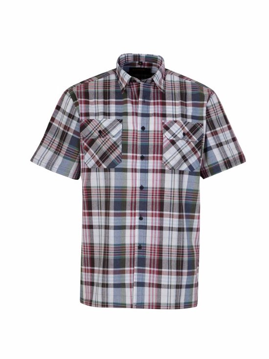 Chemise KM à carreaux bordeaux Storvik Farsund 5.2 - taille M