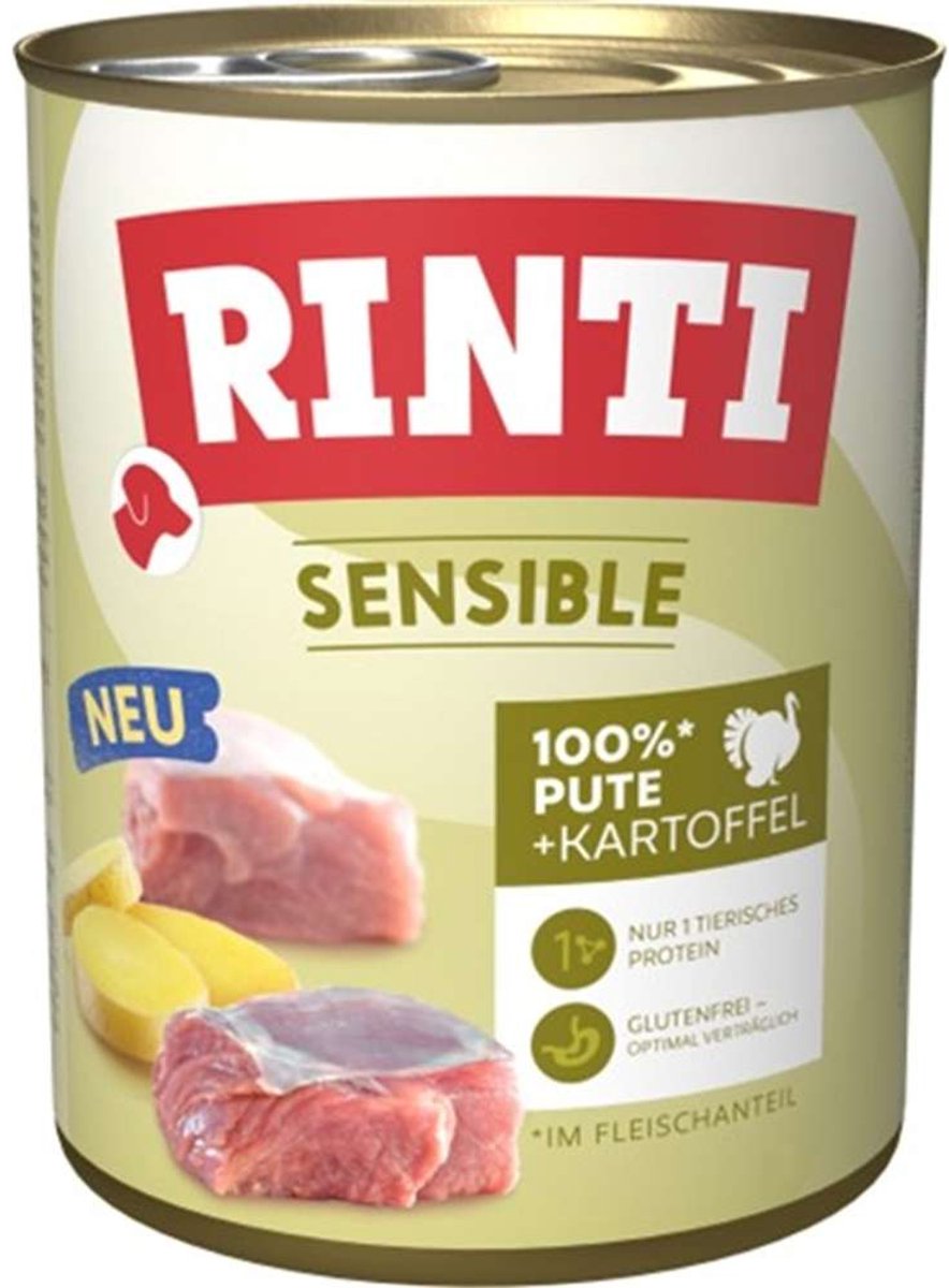 RINTI Rinti - Verstandig 6x800g - Kalkoen & Aardappel