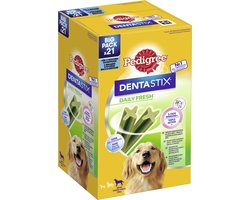 DentaStix Fresh grote hond - pak van 4 á 21 stuks