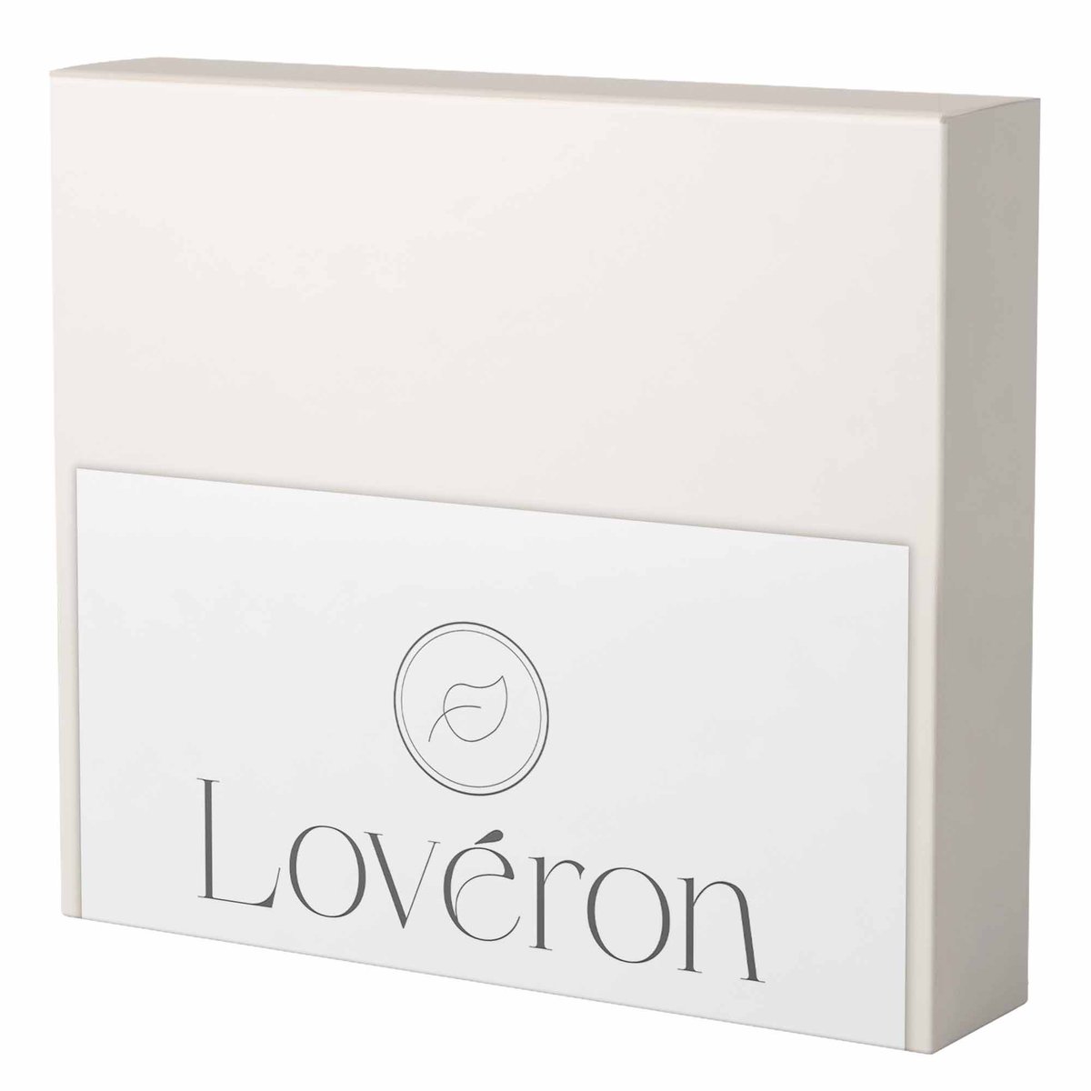 Lovéron kussensloop - Percale Katoen - 2 stuks - 50x60 cm - Ivoor