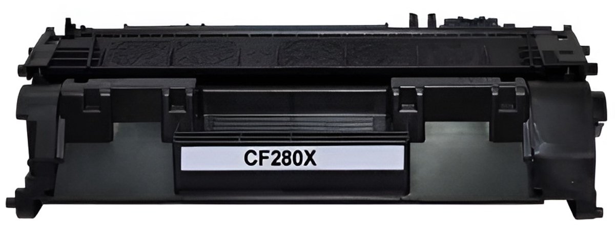 Toner Cartridge XL Geschikt voor HP 80X / CF280X | 1x Zwart XL geschikt voor HP LaserJet Pro 400 M401A - M401 - M401D - M401DN - M401DNE - M401DW - M401N - MFP M425 - M425DN - M425DW