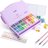 36 couleurs Lilas + pinceaux