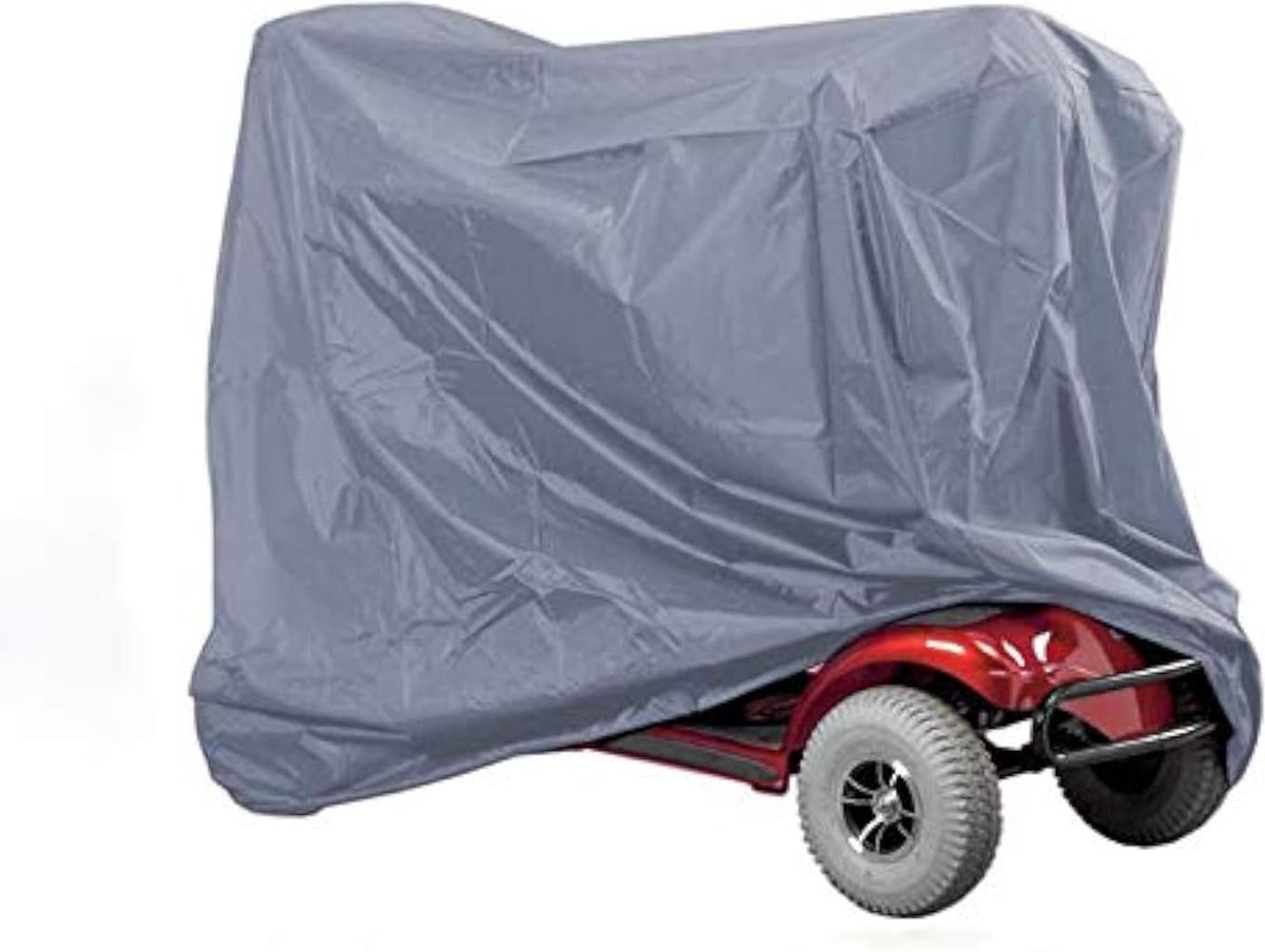 Goedkoopste Mobiliteit Scooterhoes - Beschermhoes voor Scootmobiel - Waterdichte Opberghoes - Lichtgewicht Buitenhoes - Bescherming Tegen Regen, Sneeuw, Wind, Stof, Zonnebrand & UV - Geschikt voor de Meeste Scootmobielen (120 x 60 x 90 cm