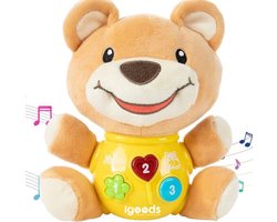 Igoods Speelgoedbeer met kalmerende muziek