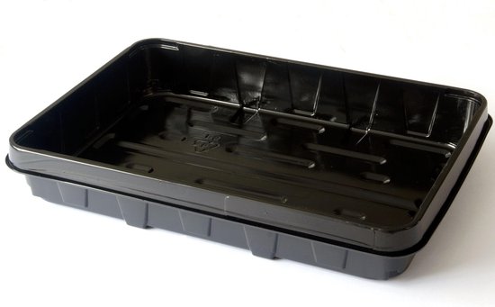 Set van 10 Zaaibakken – Stekbakken met Dichte Bodem | Duurzaam & 95% Gerecycled |...