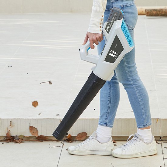 H-Ster Accu Bladblazer Leo 40 Volt - 3 IN 1 Blazen, zuigen en versnipperen - 187 km/h - excl. accu en lader van H-Ster — afbeelding 4