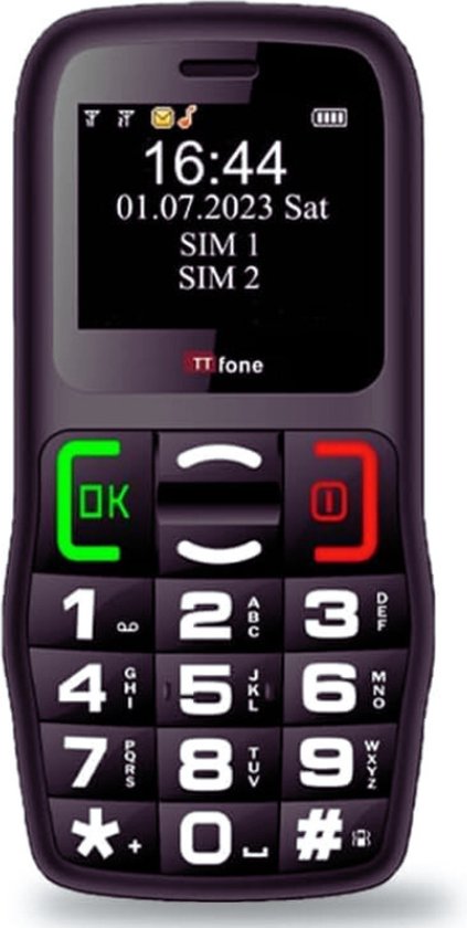 Doro 1381 - Eenvoudige Senioren GSM met Grote Toetsen - - altijd iets te bieden