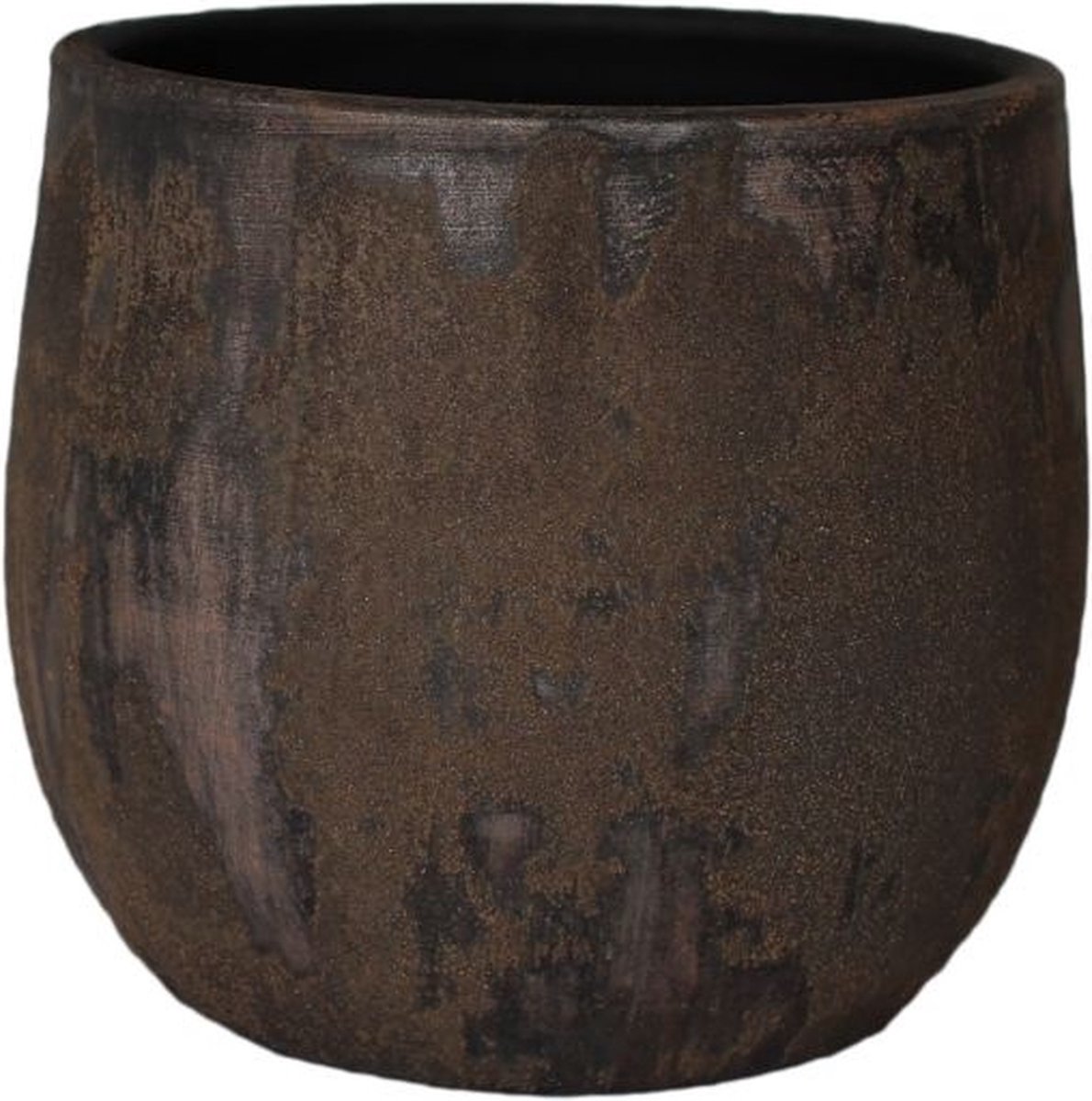 HS Potterie Kruik Vaas Avion Bruin Grijs 24 x 35