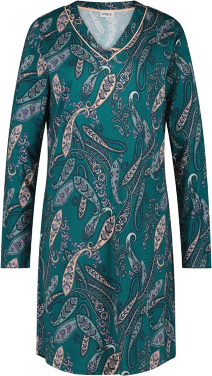 Cyell Iconic Paisley Sea Long Sleeve Shirt - Maat 42