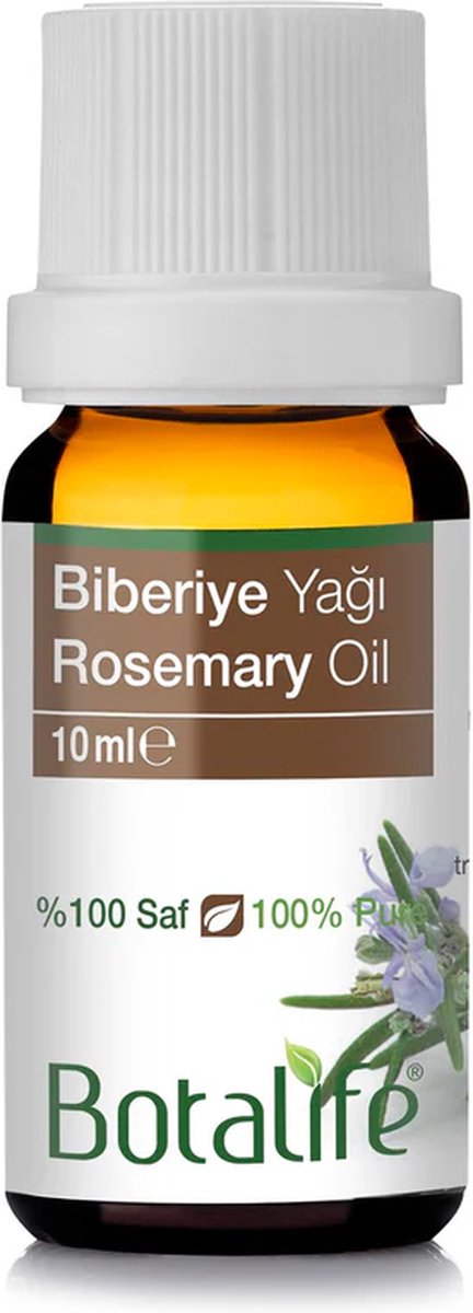 Botalife - Rozemarijn Olie - Rosemary Oil - 100% Puur en Natuurlijk - Rozemarijnolie - Biologisch - 10 ml