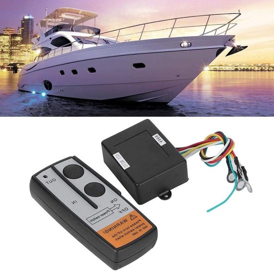 Elektrische Anker Lier Schakelaar, Anker Remote Windlass Draadloze