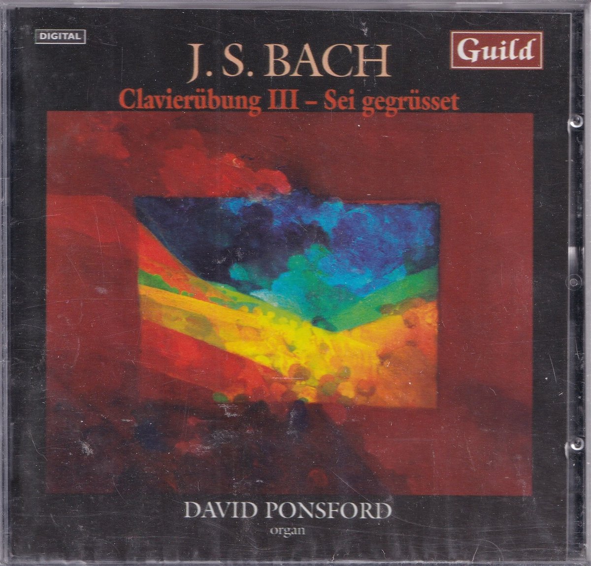 2CD Clavierübing III, Sei gegrüsset - Johann Sebastian Bach - David Ponsford (orgel)