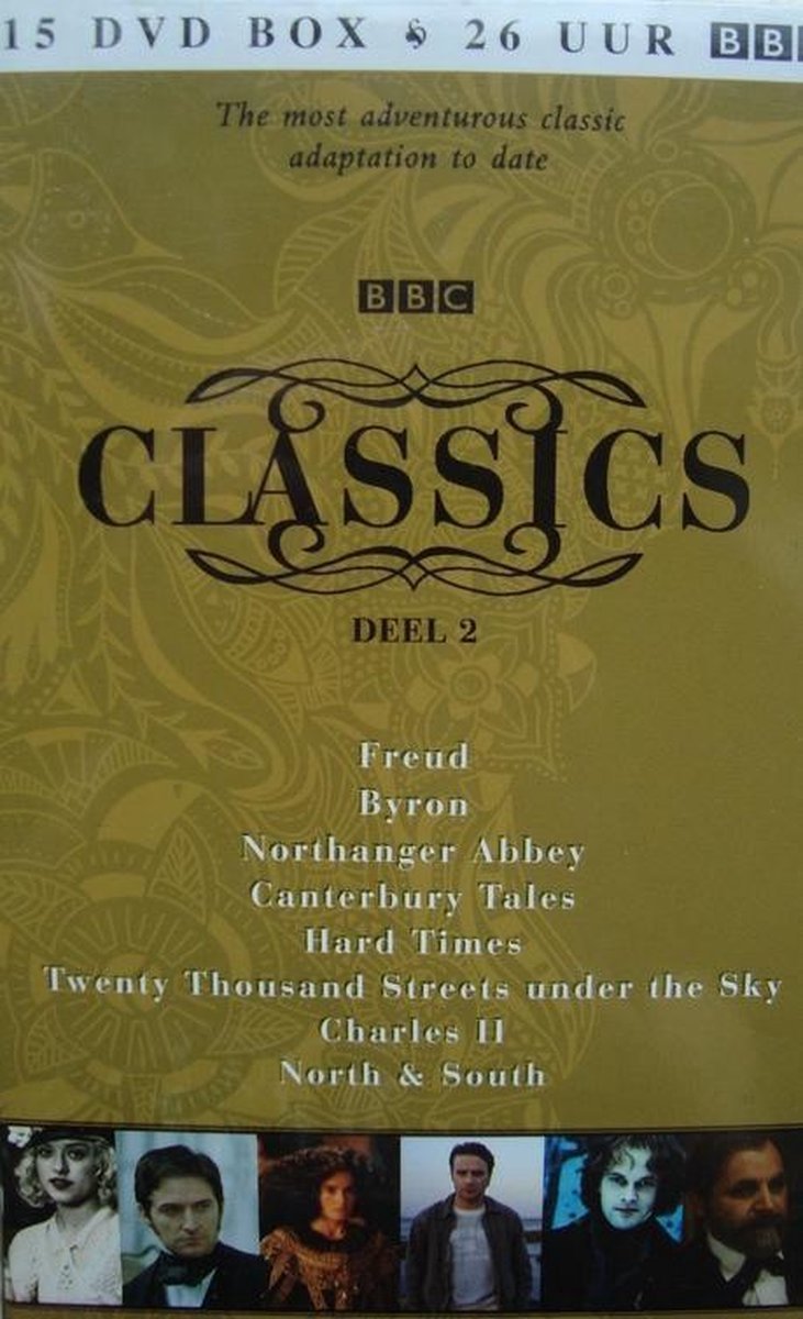 BBC Classics Collection 8 vol. 2 - 8 TV mini-series - 15dic box