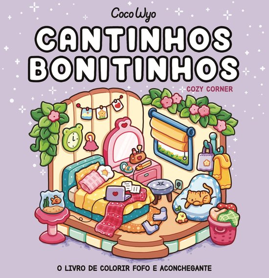 Cantinhos bonitinhos (Cozy Corner) – livro de colorir Coco ... - cover