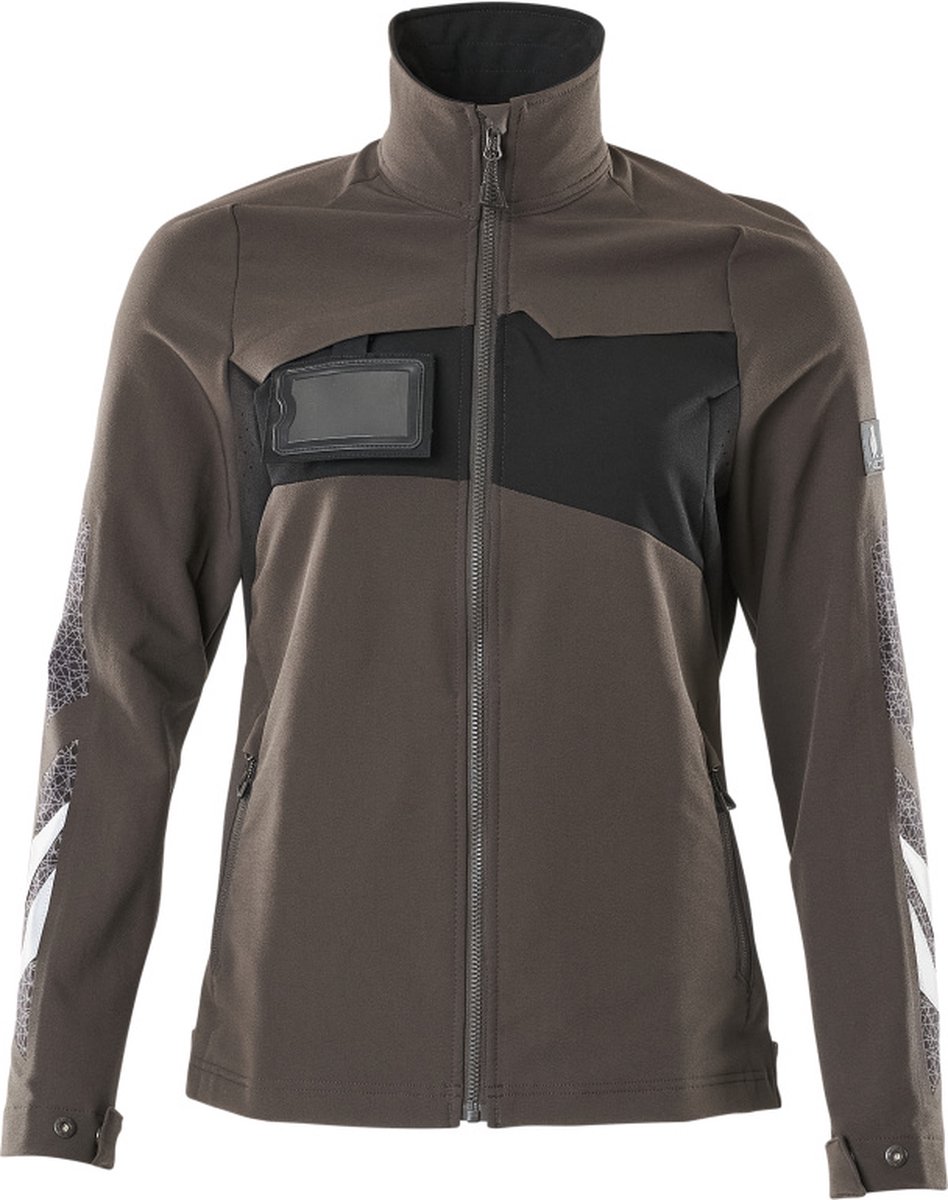 Mascot Accelerate Jas 18008-511 - donkerantraciet/zwart - S