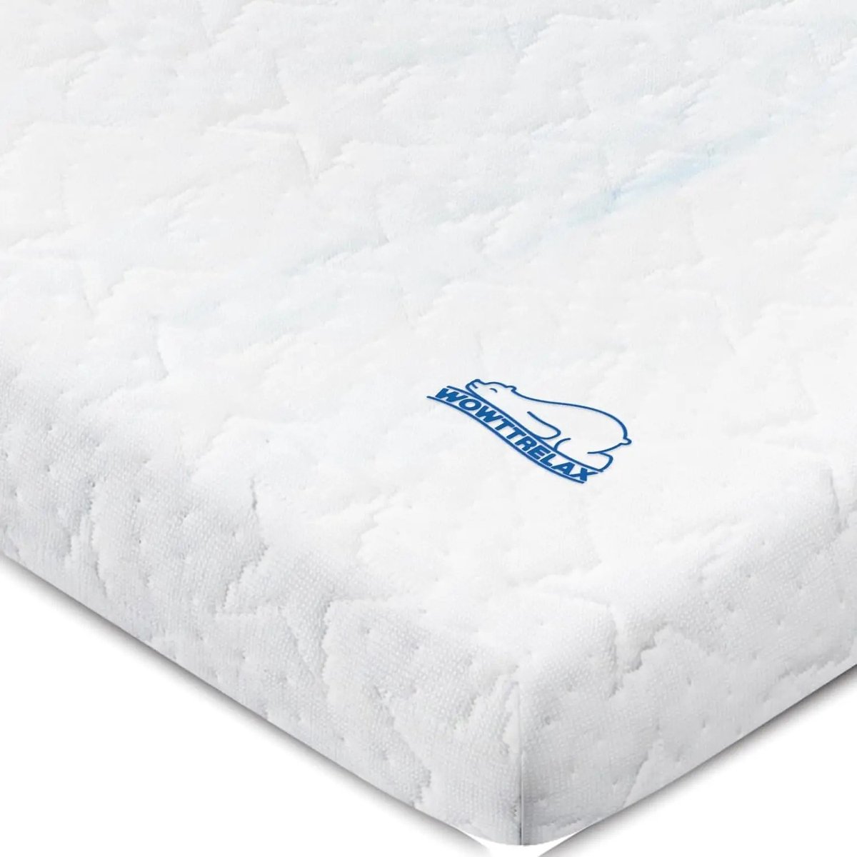 Asaam 90x200 cm Topper- Gel Dual-layer Memory Foam - Matras Topper Queen Size - Hoge Dichtheid Cooling Pad -Overdrukventiel bed Topper