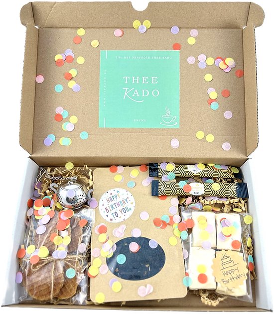 Birthday thee brievenbus cadeau