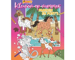 foto van Penny Kleurboek op Nummer - Kleuren op nummer - Kleuren op Nummer voor Kinderen - Tekenen - Tekenboek - Paarden Spullen - Paarden - Paard - kleuren - DIY - Knutselen