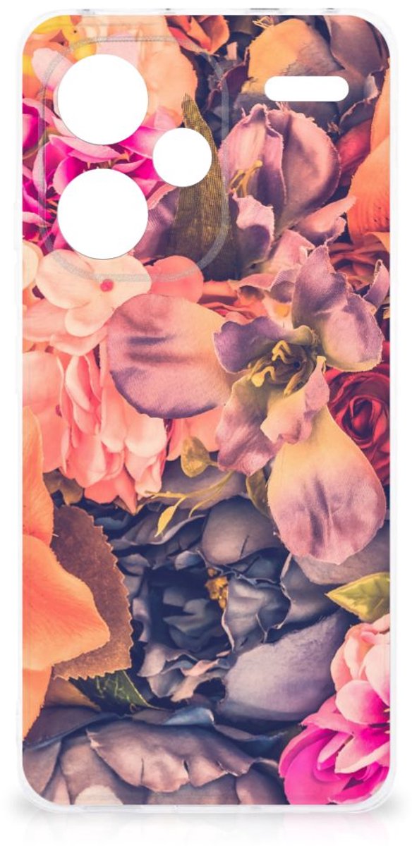 Xiaomi Redmi Note 13 Pro Plus TPU Case Bosje Bloemen