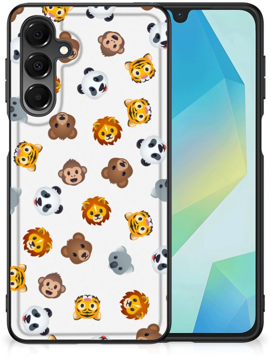 Back Case voor Samsung Galaxy A16 5G/4G Dieren Emojis