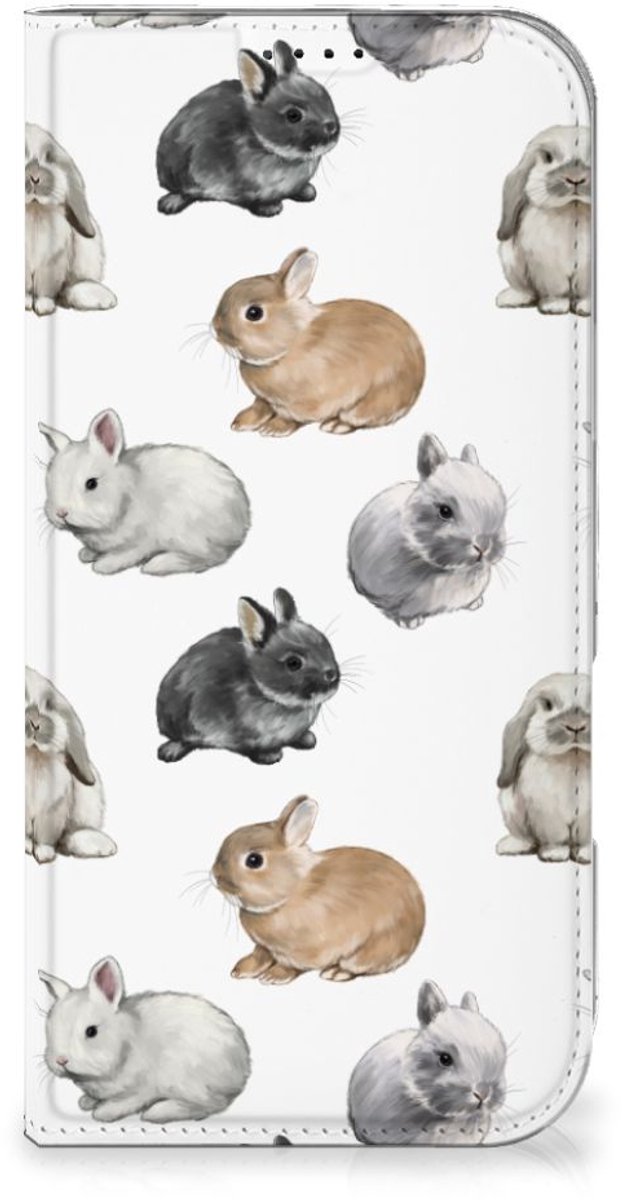Hoesje maken voor iPhone 16 Pro Max Konijntjes