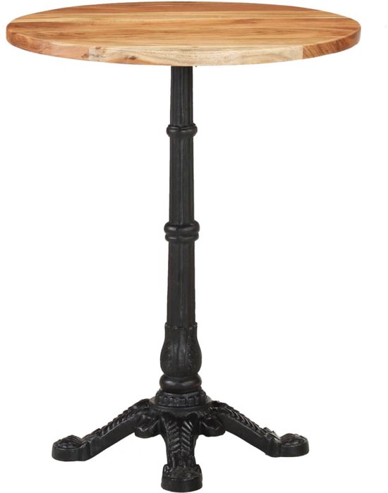 Bistrotafel vierkant 50x50x75 cm massief acaciahout kopen