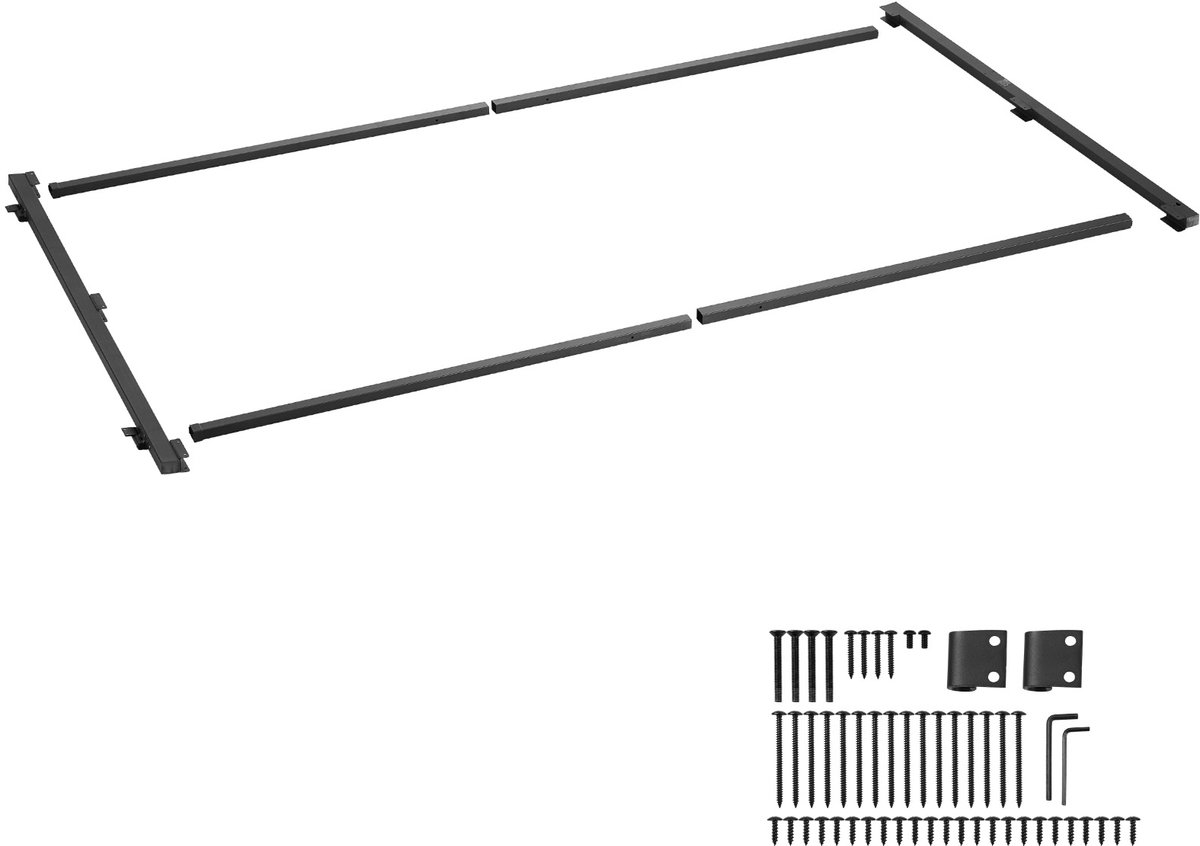 Torque, Dubbelwandig, Verticaal Aanzicht van 152–243 cm, 1,8–2,1 m, Riegelschloss en Schrauben voor Holz, Zwitserland