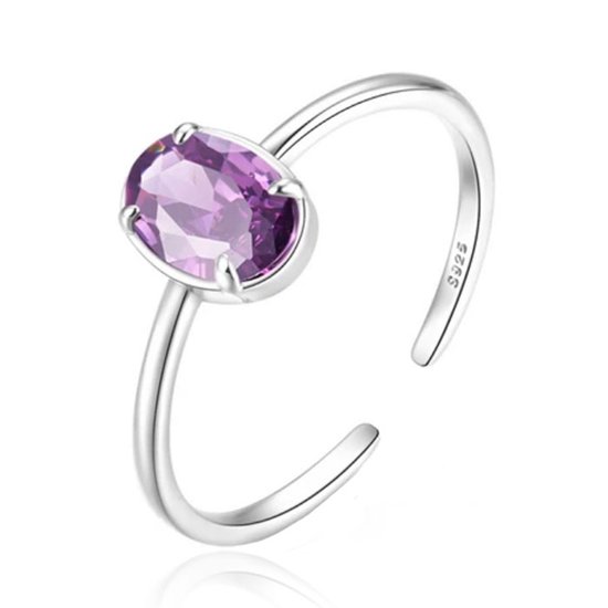 Elenza Ams Elenza .925 Zilveren Studs Met Gouden Plating En Zirconia 4mm 67563f8dac108c6a4707a78b