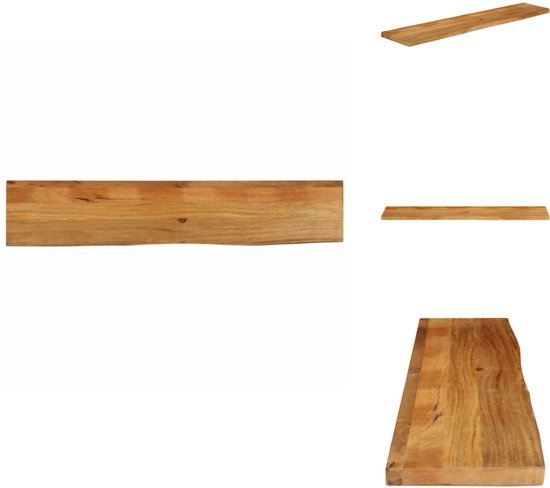Tafelblad rechthoekig 70x60x3,8 cm massief acaciahout