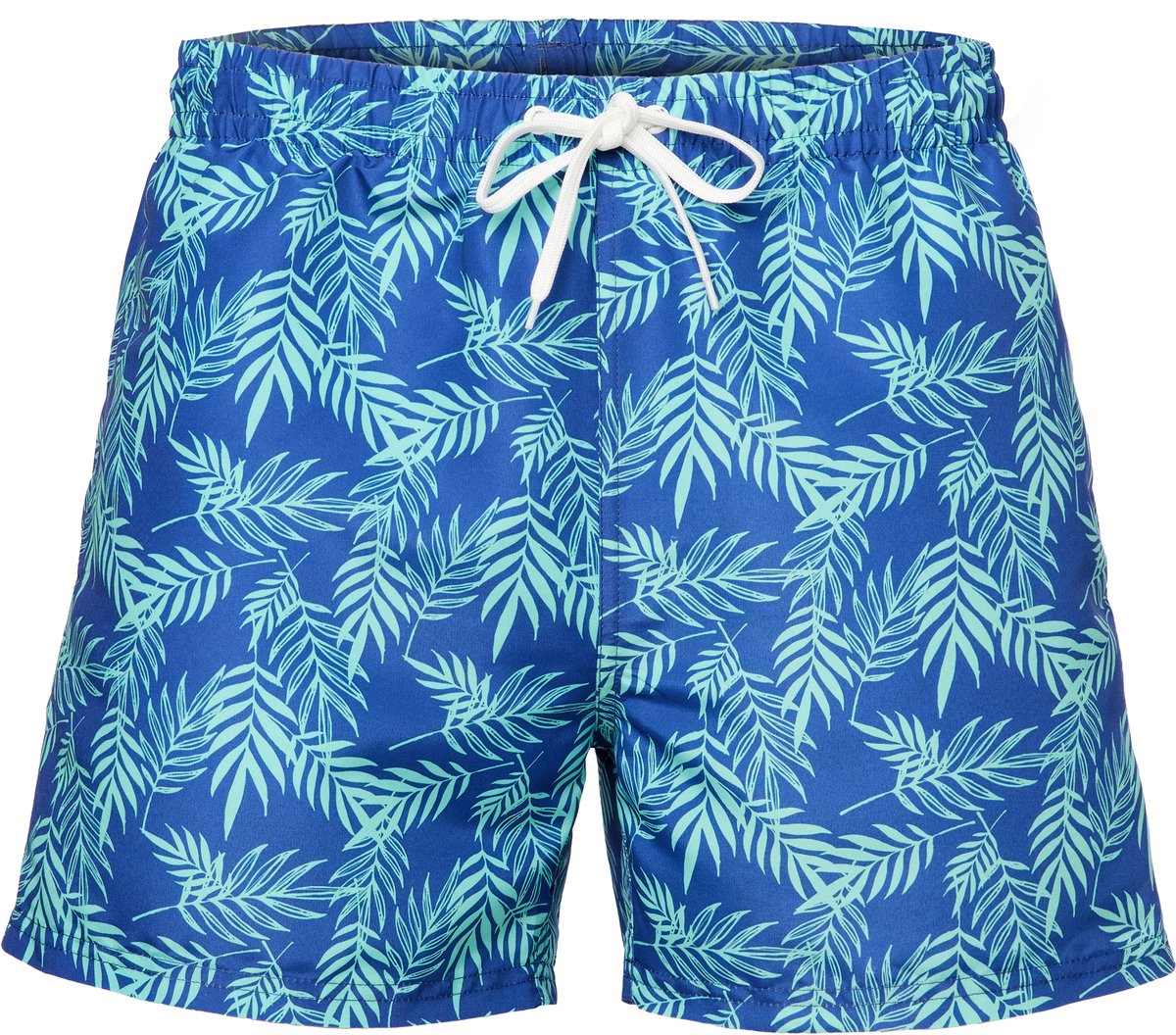 Ladeheid Heren Zwembroek - Zwemshorts – Blauwgroen – M - LA-LA40-254-SWS