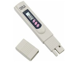 Geschikt voor TDS-3 Drinkwatermeter LCD Digitale draagbare waterkwaliteitstester Pen Temperatuur en PPM Waterzuiverheidstester 0-9990 PPM Drinkwater Hydroponics (Test geen P