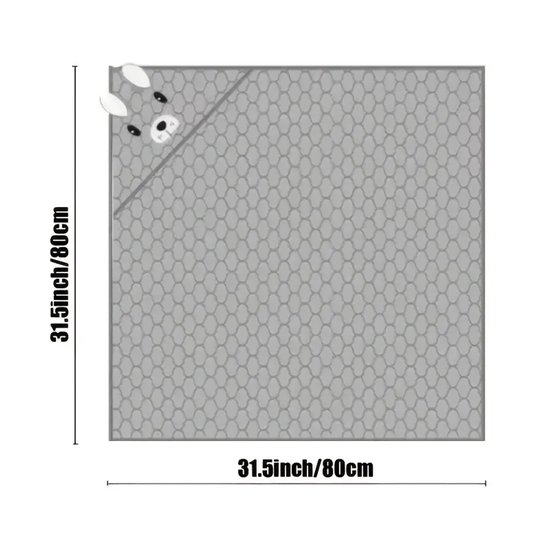 Kinderhanddoek Badponcho - 0 tot 3 jaar - Roze Konijn - Badjas met Capuchon - Sneldrogend & Warm - Voor Zwembad, Strand, Bad en Peuters — afbeelding 4