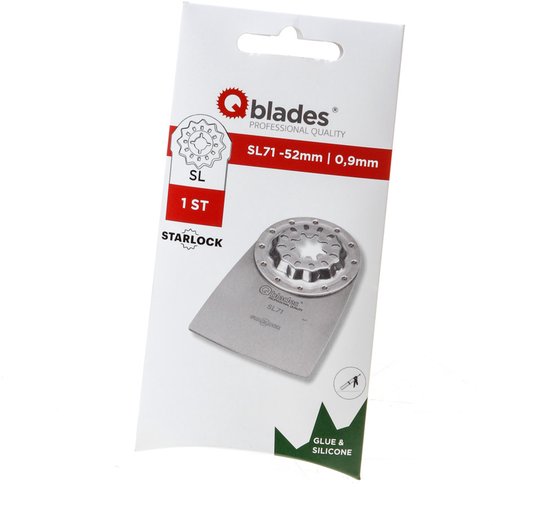 Sl71 Qblades SL71 Segmentmes bol 52mm Flexible 1 st. | bol