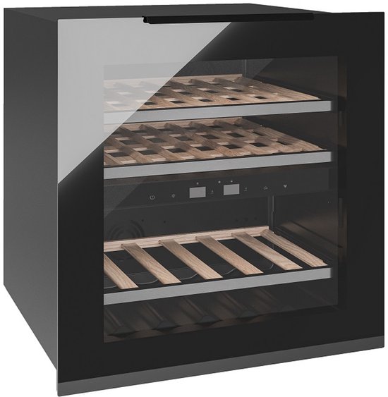 Nestor M Inbouw Wijnkoelkast NWXE227GN1 - Nismaat 60 cm H - 2 zone - 27 Flessen