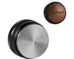MHW-3BOMBER CD tamper – 58 mm metalen tamper met houten afwerking