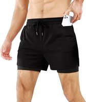 Short Fitness Doublure Intérieure Séchage Rapide Short D'entraînement 2 En 1 Homme LORSPORTCH - Avec Doublure Et Poches Intégrées - Léger, Respirant, Séchage Rapide Short Sport 2 En 1 Homme Short Fitness Doublure Intérieure Séchage Rapide Short D'entraînement 2 En 1 Homme LORSPORTCH - Avec Doublure Et Poches Intégrées - Léger, Respirant, Séchage Rapide Short Sport 2 En 1 Homme