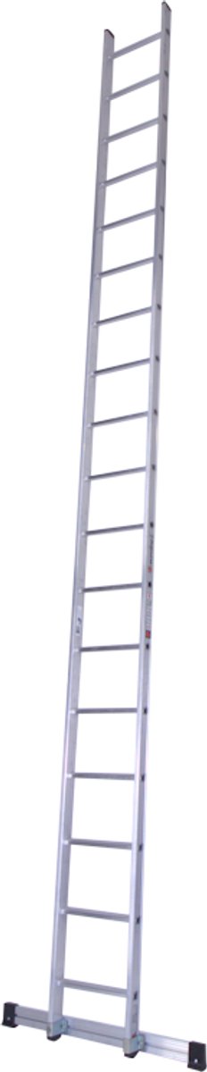 Ladder enkel recht 1x18 sporten + stabiliteitsbalk