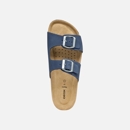Sandales pour femmes GEOX BRIONIA FEMME - BLEU MARINE - Taille 40