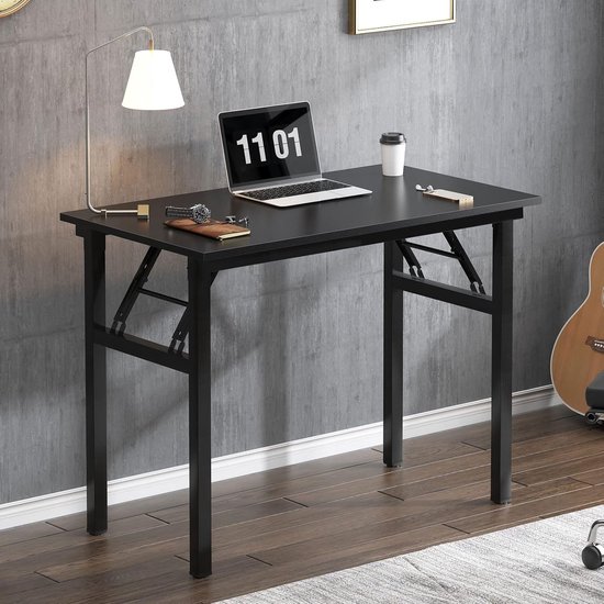 SOROGRA Kleine Opvouwbare Bureau, 80 cm Ruimtebesparende Opvouwbare