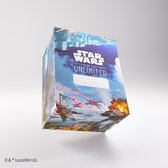 Asmodee GGS15064ML Officieel gelicentieerde verpakking van 60 kunstsleeves en 1 doorzichtige mouw, geoptimaliseerde maat voor Star Wars Unlimited andere TCG en LCG-games, gemaakt door Gamegenic