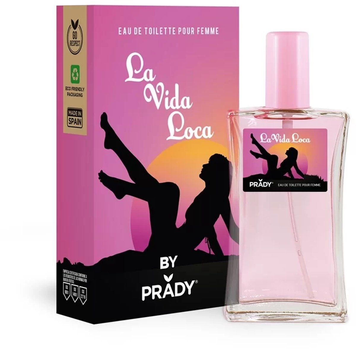 By Prady La Vida Loca Eau de Toilette Pour Femme 90ML