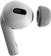 Foam eartips geschikt for Airpods Pro (2) - 6× Medium - zachte memory foam opzet oortjes - foamigo®